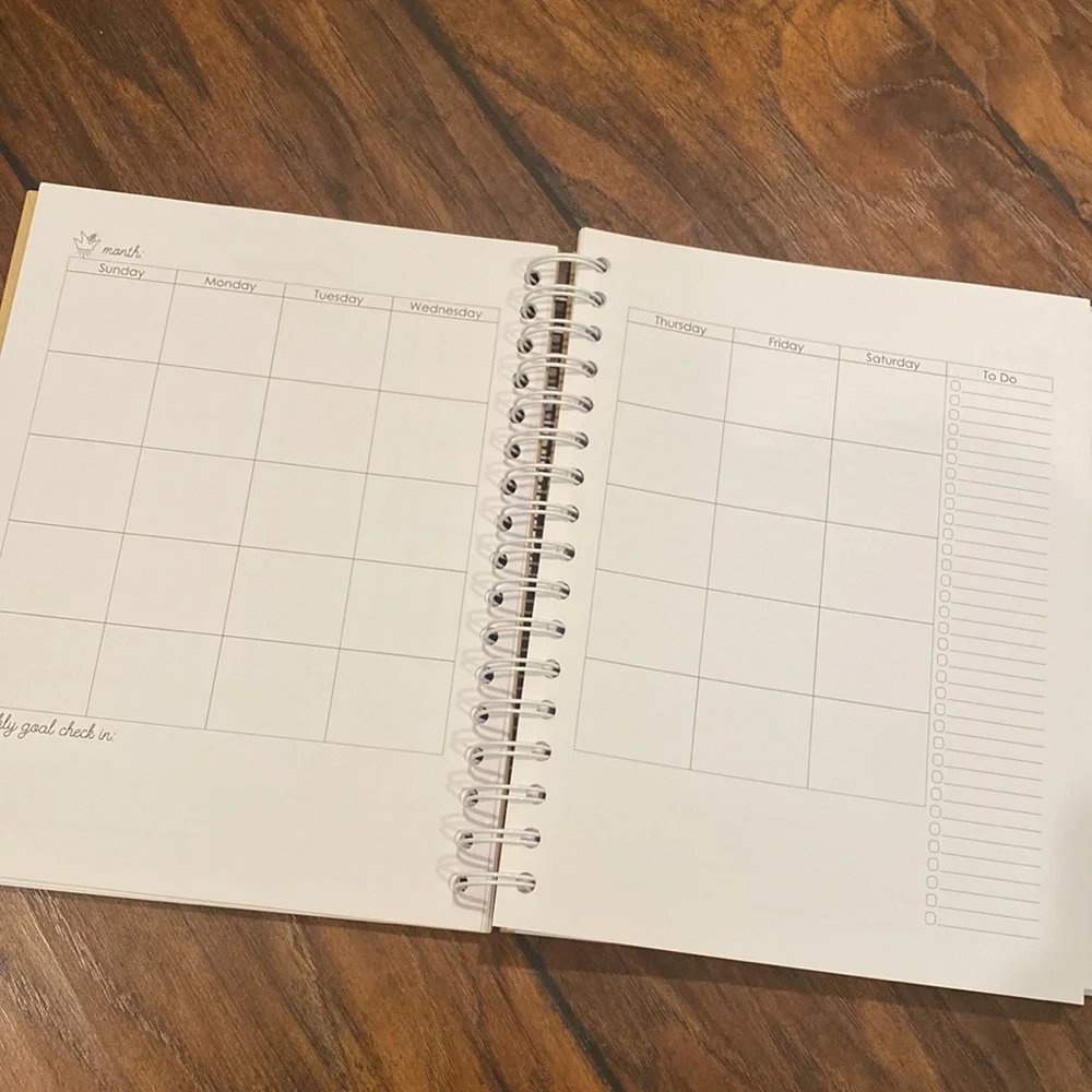 brand new agave undated planner/journal
